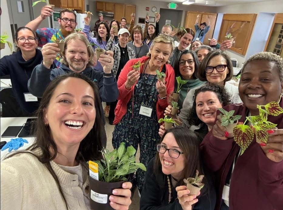 Tennessee Master Gardener class — always learning
