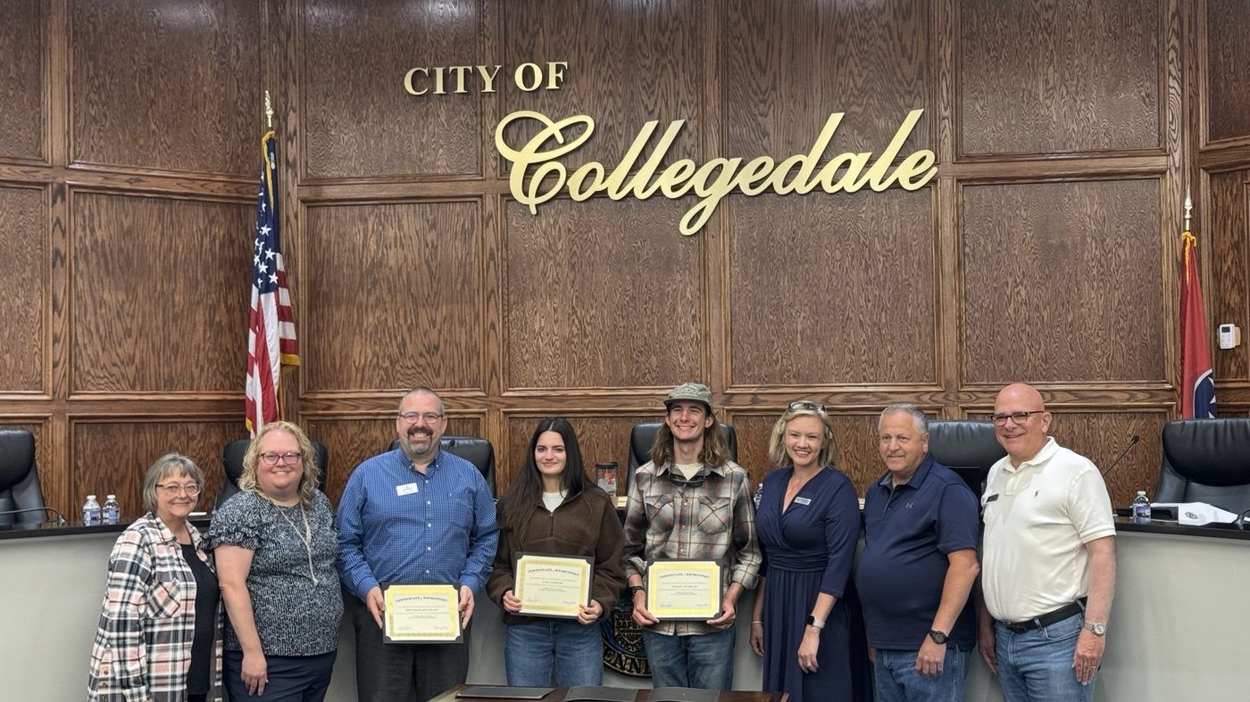 Celebrating student achievement before the commission