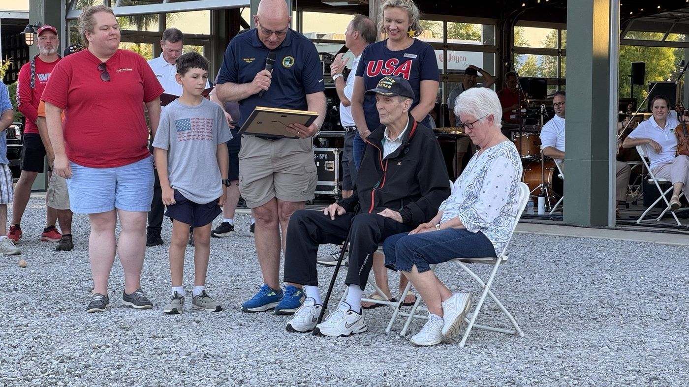 Honoring one of Collegedale's veterans