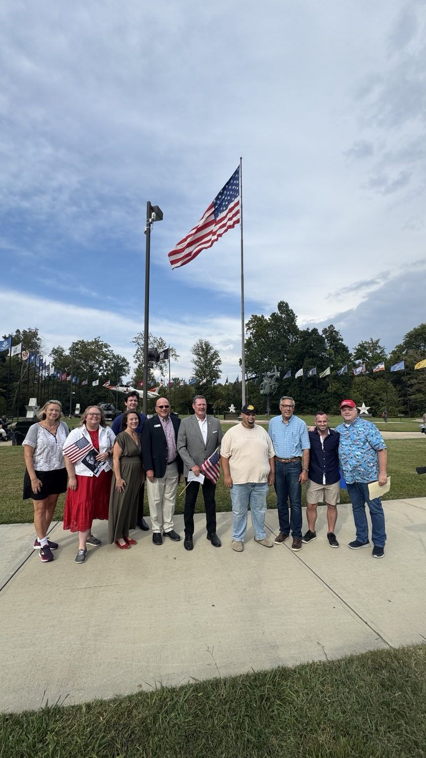 At the Veterans Memorial Park